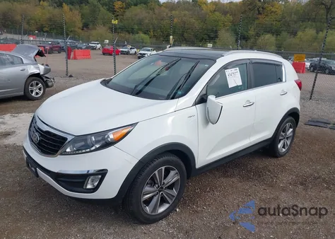 2014 Kia Sportage Sx z USA, uszkodzony, nr VIN KNDPCCA61E7597877